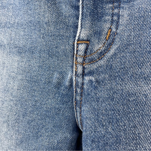 Madewell Stovepipe High Waist Rise Jeans in Ditmas Wash Straight Leg MC539 24 - Picture 16 of 16